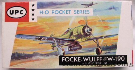 UPC 1/87 Focke Wulf Fw-190 HO Series, 7059-29 plastic model kit